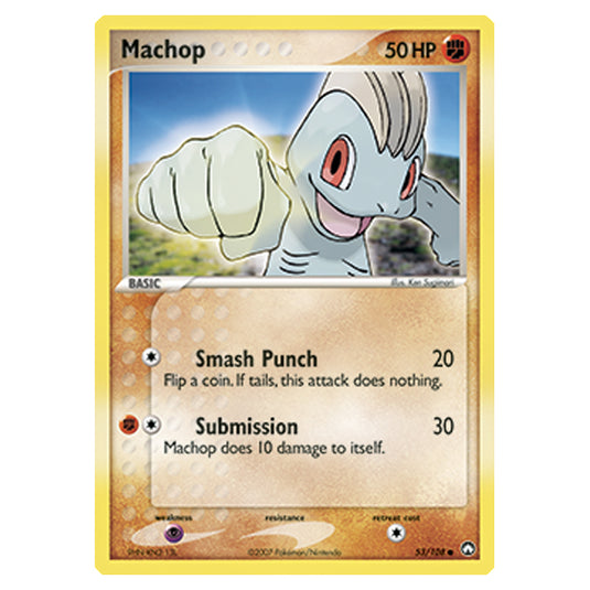 Pokemon - Diamond & Pearl - EX Power Keepers - Machop - 053/108