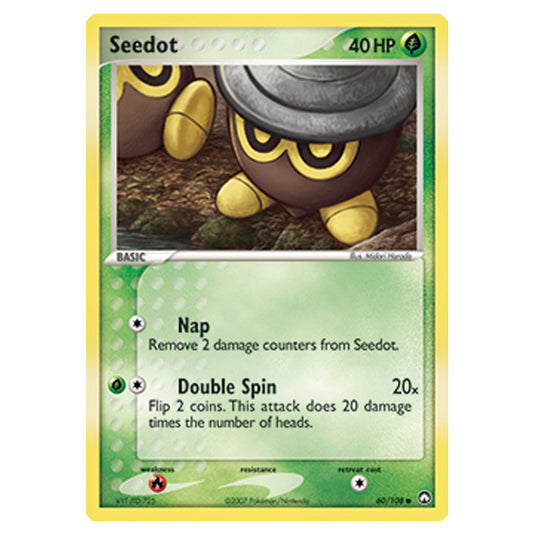 Pokemon - Diamond & Pearl - EX Power Keepers - Seedot - 060/108