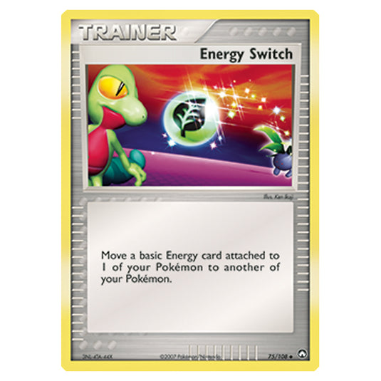 Pokemon - Diamond & Pearl - EX Power Keepers - Energy Switch - 075/108