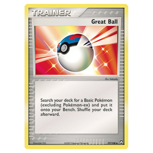 Pokemon - Diamond & Pearl - EX Power Keepers - Great Ball - 077/108