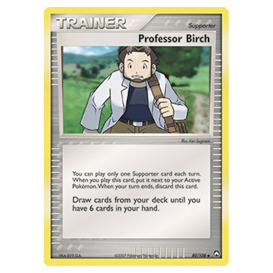 Pokemon - Diamond & Pearl - EX Power Keepers - Professor Birch - 080/108