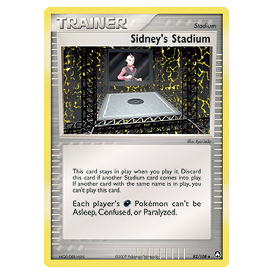 Pokemon - Diamond & Pearl - EX Power Keepers - Sidney's Stadium - 082/108