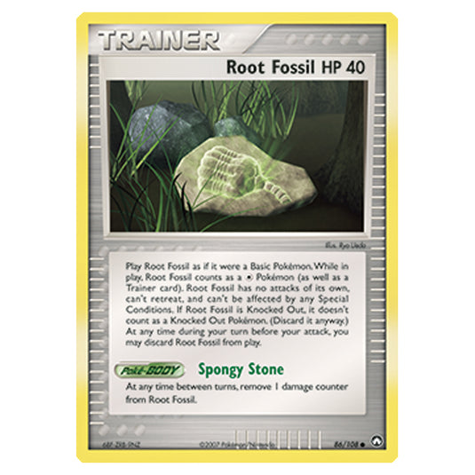 Pokemon - Diamond & Pearl - EX Power Keepers - Root Fossil - 086/108