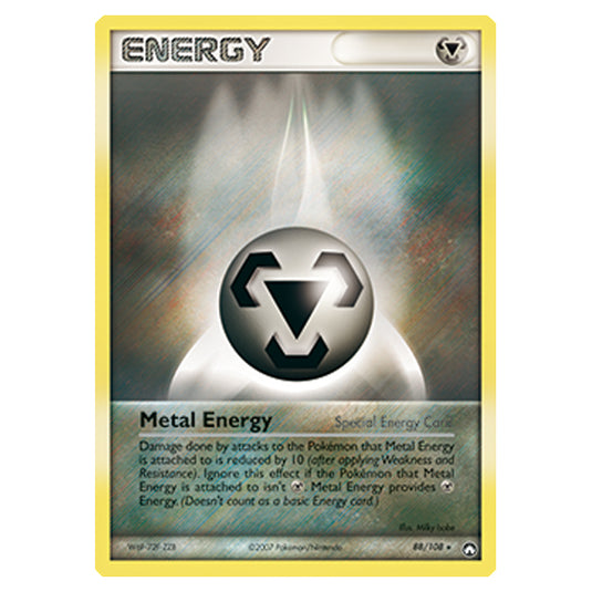 Pokemon - Diamond & Pearl - EX Power Keepers - Metal Energy - 088/108