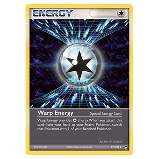 Pokemon - Diamond & Pearl - EX Power Keepers - Warp Energy - 091/108