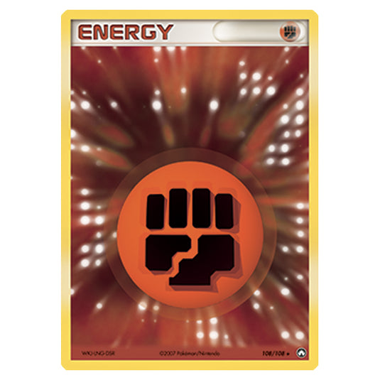 Pokemon - Diamond & Pearl - EX Power Keepers - Fighting Energy - 108/108