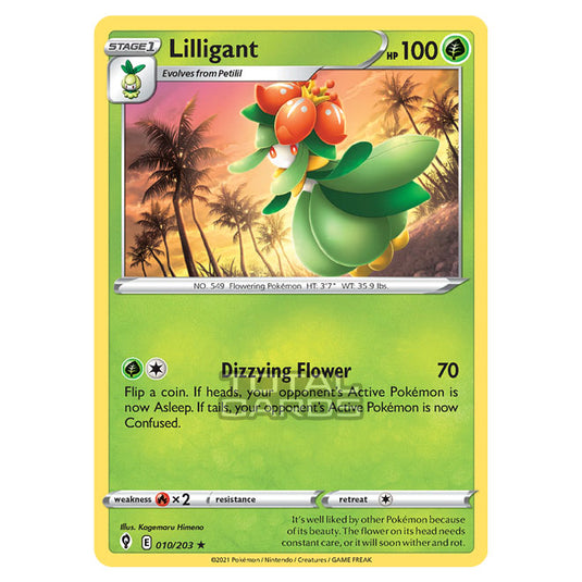 Pokemon - Sword & Shield - Evolving Skies - Lilligant - 010/203