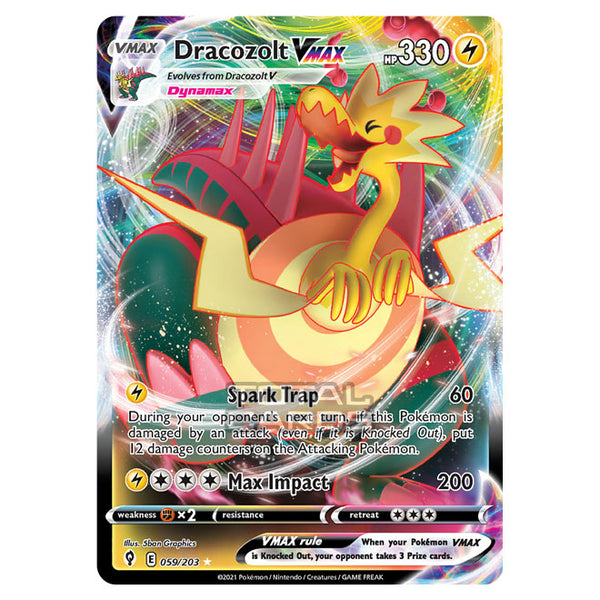 Pokemon - Sword & Shield - Evolving Skies - Dracozolt VMAX