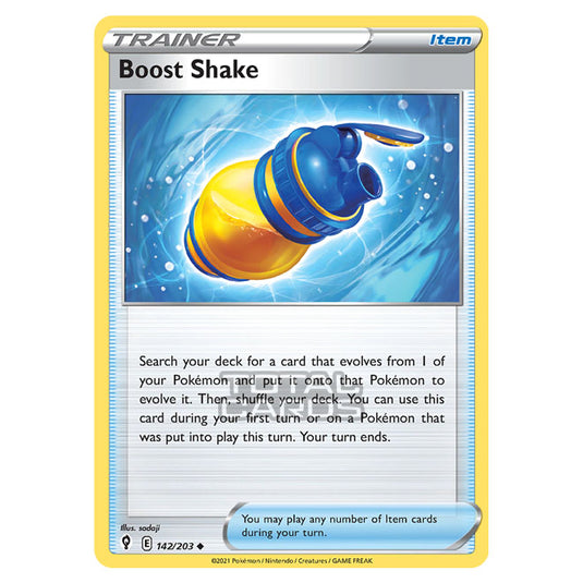 Pokemon - Sword & Shield - Evolving Skies - Boost Shake - 142/203