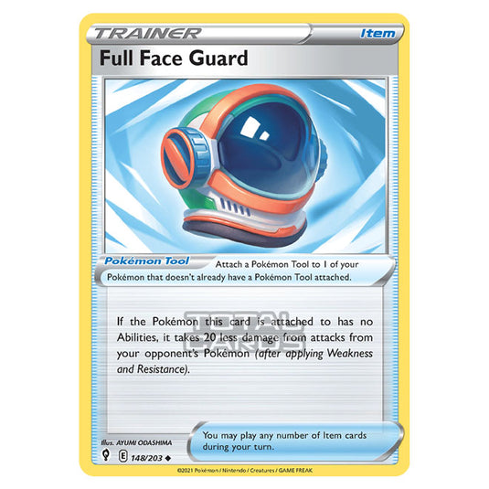 Pokemon - Sword & Shield - Evolving Skies - Full Face Guard - 148/203