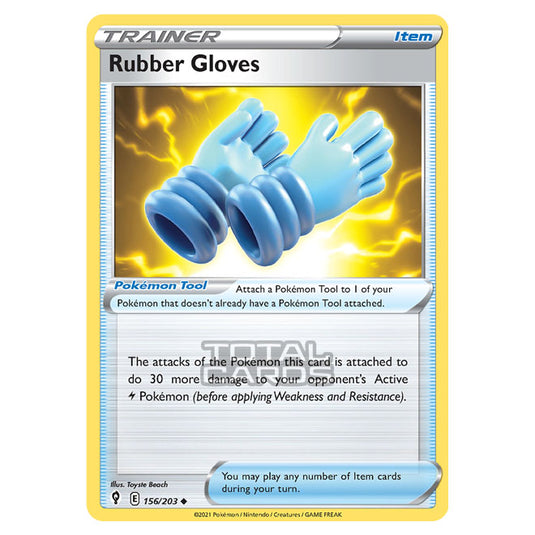 Pokemon - Sword & Shield - Evolving Skies - Rubber Gloves - 156/203