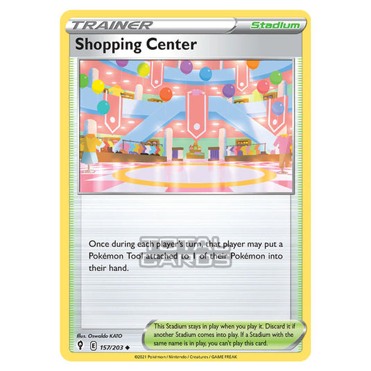 Pokemon - Sword & Shield - Evolving Skies - Shopping Center - 157/203