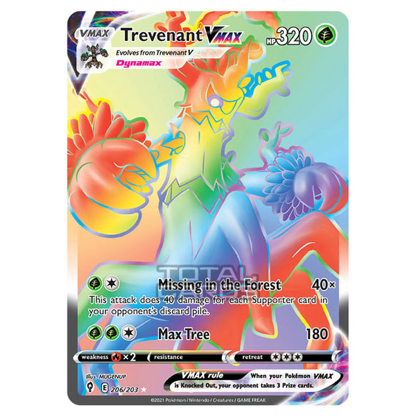 trevenant vmax pokemon card value Pokemon - Sword & Shield - Evolving Skies - Trevenant VMAX