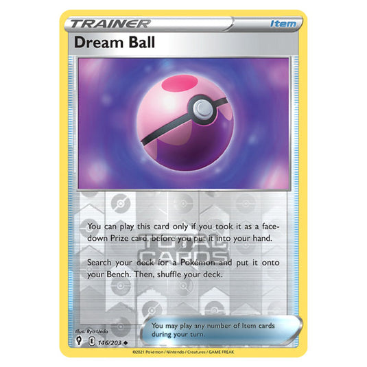 Pokemon - Sword & Shield - Evolving Skies - Dream Ball - 146/203 - (Reverse Holo)