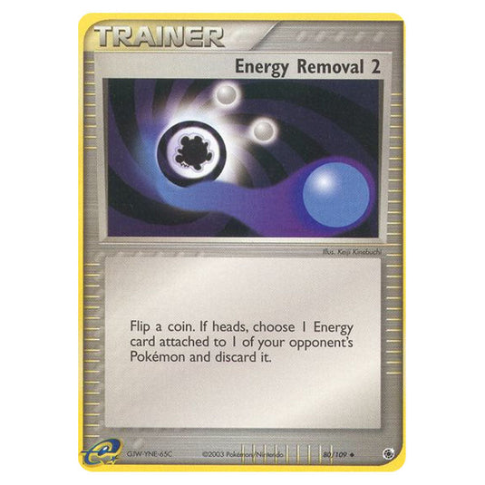 Energy Removal 2 80 card from the Pokemon set Ruby & Sapphire