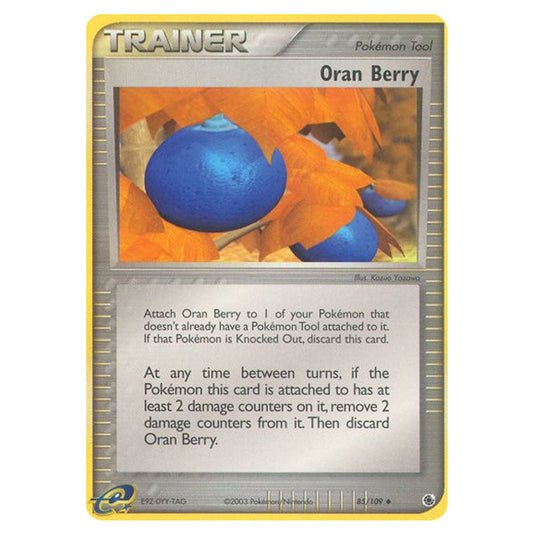 Oran Berry 85 card from the Pokemon set Ruby & Sapphire