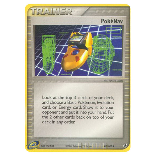 PokéNav 88 card from the Pokemon set Ruby & Sapphire