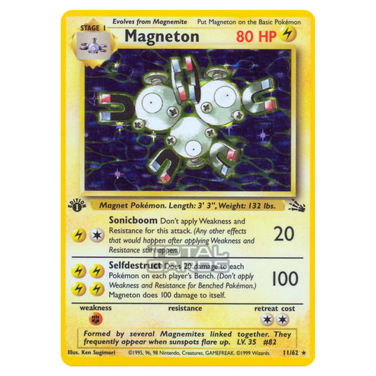 Pokemon - Fossil - Magneton - 11/62