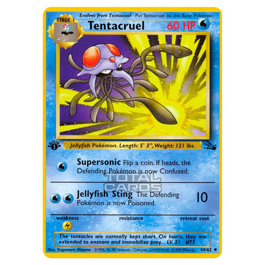 Pokemon - Fossil - Tentacruel - 44/62