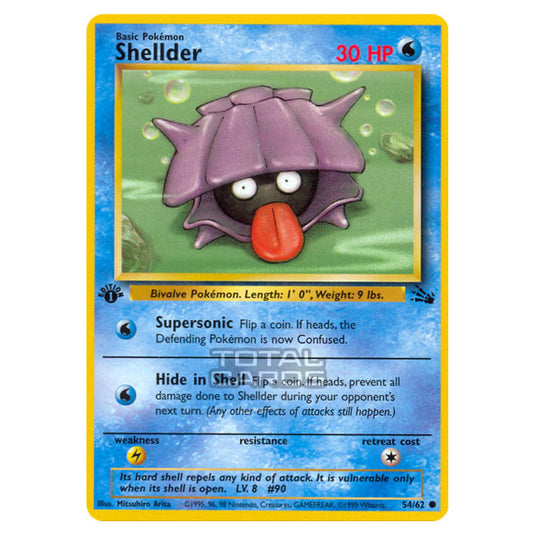 Pokemon - Fossil - Shellder - 54/62