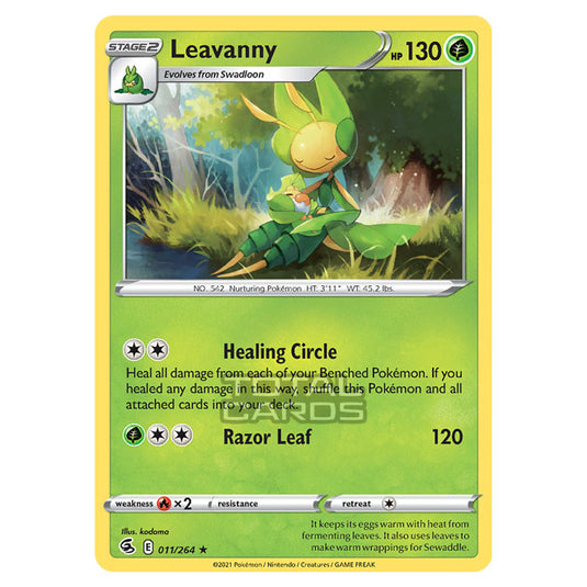 Pokemon - Sword & Shield - Fusion Strike - Leavanny - 011/264