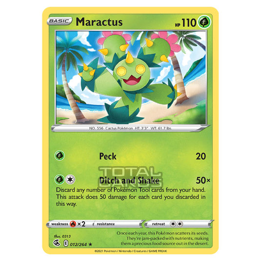 Pokemon - Sword & Shield - Fusion Strike - Maractus - 012/264