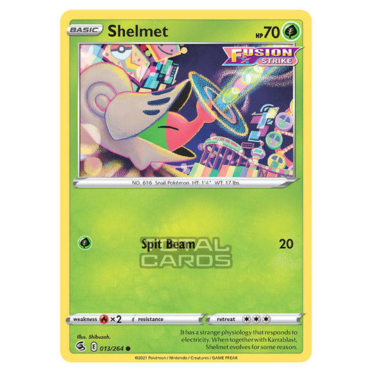 Pokemon - Sword & Shield - Fusion Strike - Shelmet - 013/264