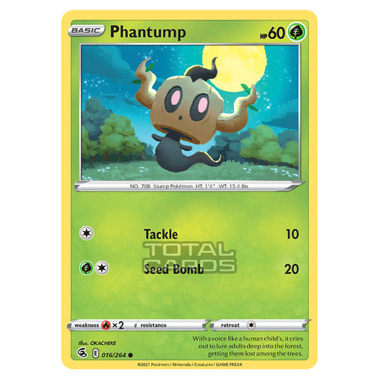 Pokemon - Sword & Shield - Fusion Strike - Phantump - 016/264