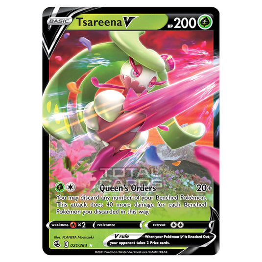 Pokemon - Sword & Shield - Fusion Strike - Tsareena V - 021/264