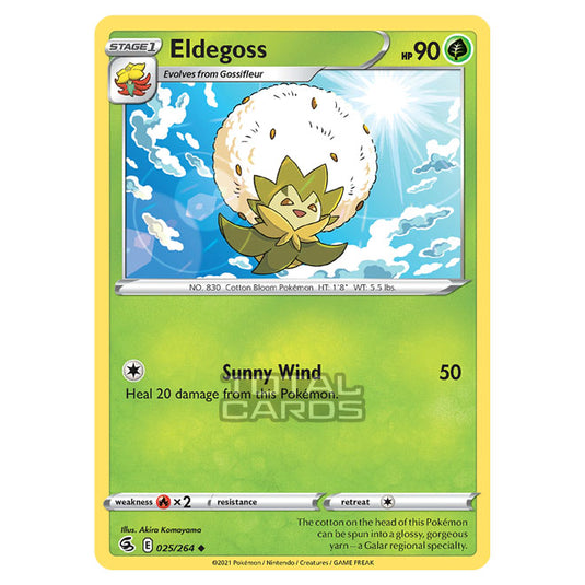 Pokemon - Sword & Shield - Fusion Strike - Eldegoss - 025/264