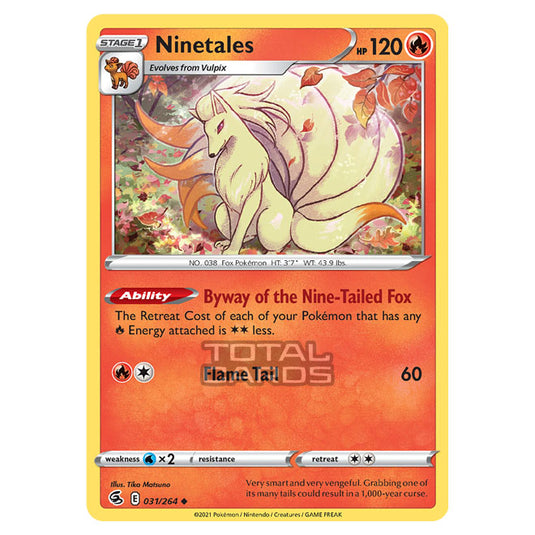 Pokemon - Sword & Shield - Fusion Strike - Ninetales - 031/264