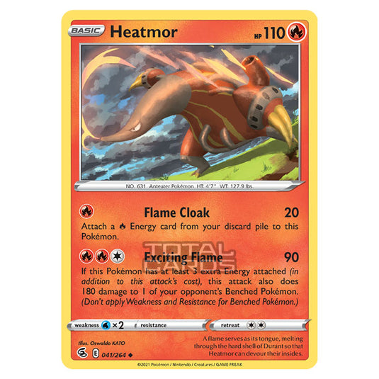 Pokemon - Sword & Shield - Fusion Strike - Heatmor - 041/264