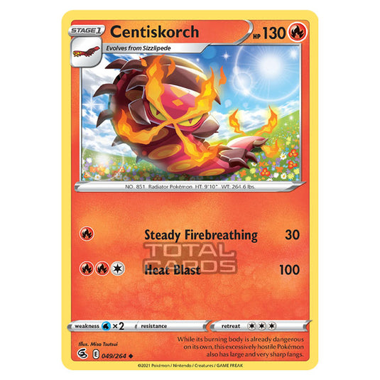 Pokemon - Sword & Shield - Fusion Strike - Centiskorch - 049/264