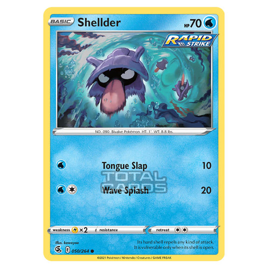 Pokemon - Sword & Shield - Fusion Strike - Shellder - 050/264