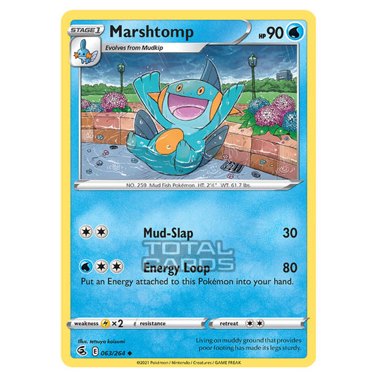 Pokemon - Sword & Shield - Fusion Strike - Marshtomp - 063/264