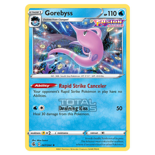 Pokemon - Sword & Shield - Fusion Strike - Gorebyss - 067/264