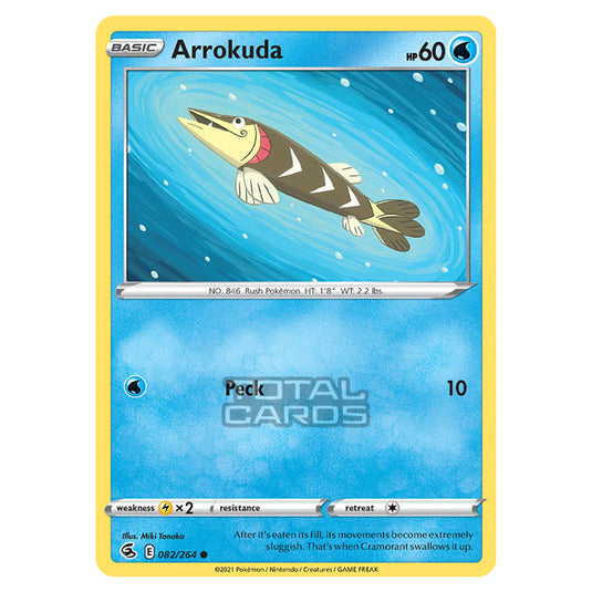 Pokemon - Sword & Shield - Fusion Strike - Arrokuda - 082/264