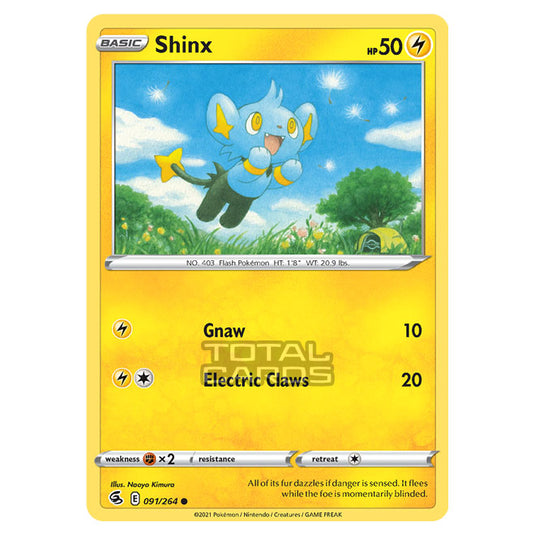 Pokemon - Sword & Shield - Fusion Strike - Shinx - 091/264