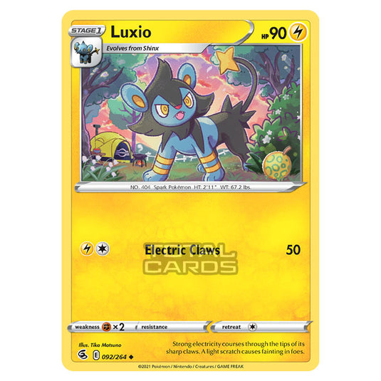 Pokemon - Sword & Shield - Fusion Strike - Luxio - 092/264