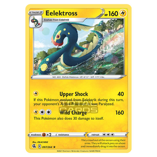 Pokemon - Sword & Shield - Fusion Strike - Eelektross - 097/264