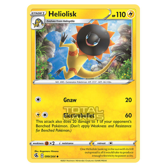 Pokemon - Sword & Shield - Fusion Strike - Heliolisk - 099/264