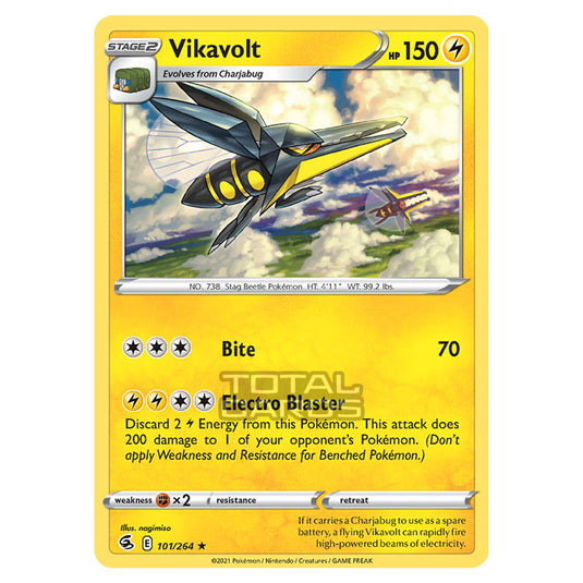 Pokemon - Sword & Shield - Fusion Strike - Vikavolt - 101/264