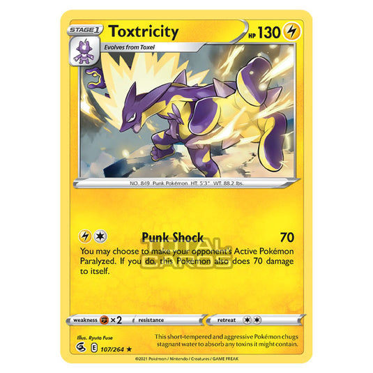 Pokemon - Sword & Shield - Fusion Strike - Toxtricity - 107/264