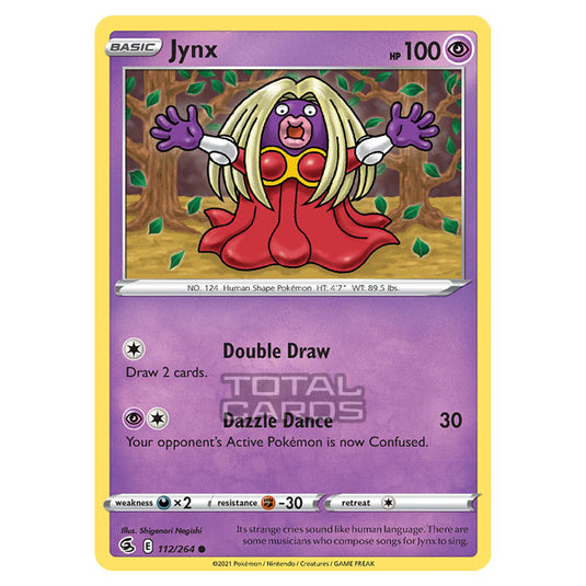 Pokemon - Sword & Shield - Fusion Strike - Jynx - 112/264