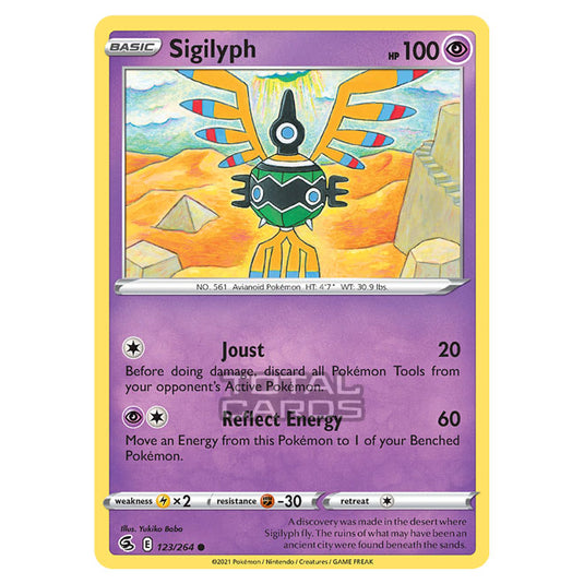 Pokemon - Sword & Shield - Fusion Strike - Sigilyph - 123/264