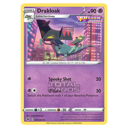 Pokemon - Sword & Shield - Fusion Strike - Drakloak - 129/264