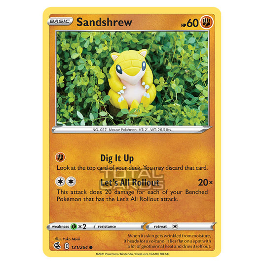 Pokemon - Sword & Shield - Fusion Strike - Sandshrew - 131/264