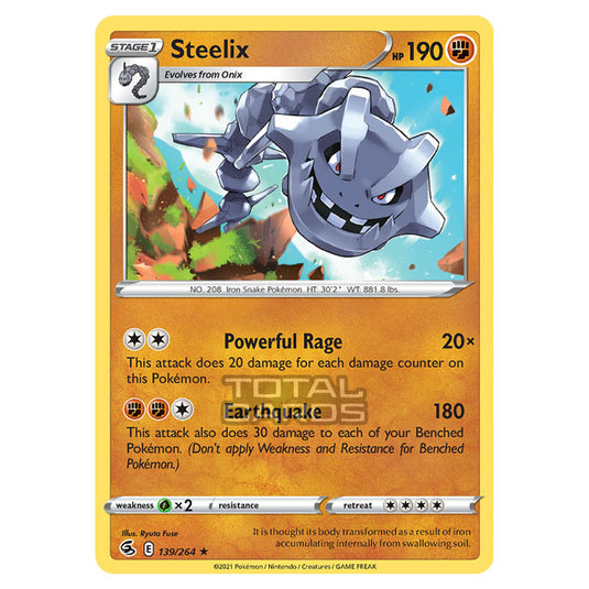 Pokemon - Sword & Shield - Fusion Strike - Steelix - 139/264