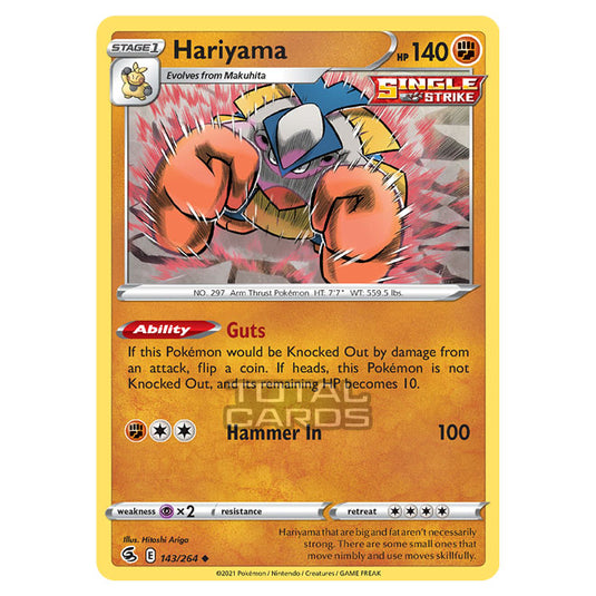 Pokemon - Sword & Shield - Fusion Strike - Hariyama - 143/264