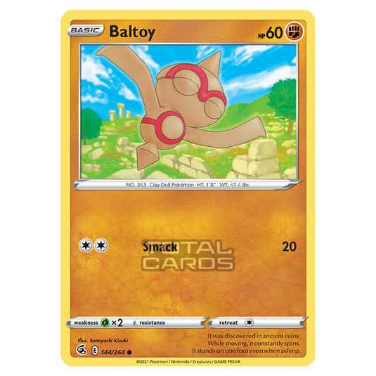 Pokemon - Sword & Shield - Fusion Strike - Baltoy - 144/264